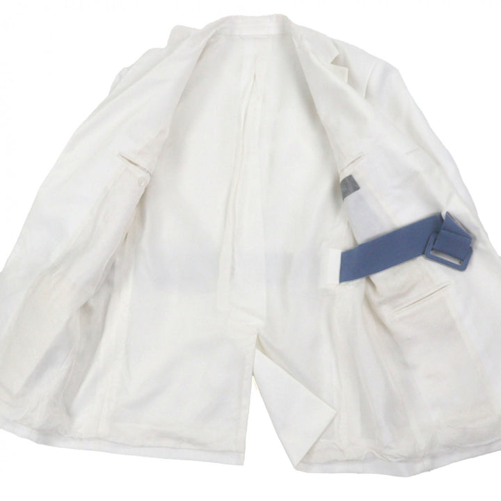 Excellent DIOR tailored jacket white cotton mens 48 193C261B4451