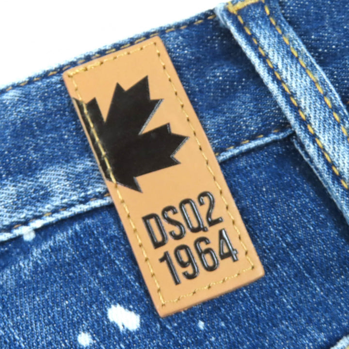 Discounted Great DSQUARED2 Denim pants SUPER TWINKY JEANS Damage processing 42 S74LB1327