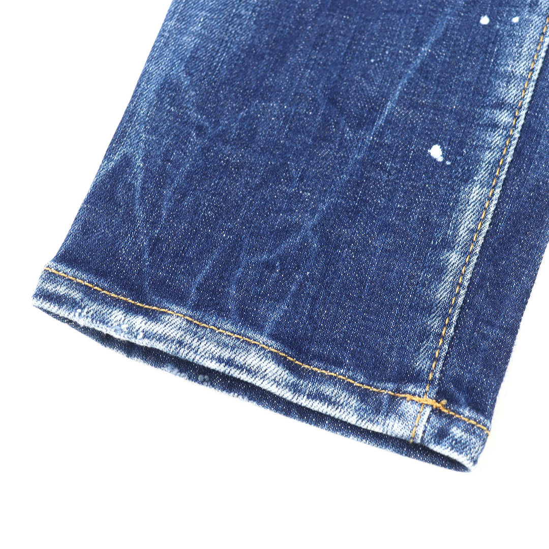 Discounted Great DSQUARED2 Denim pants SUPER TWINKY JEANS Damage processing 42 S74LB1327