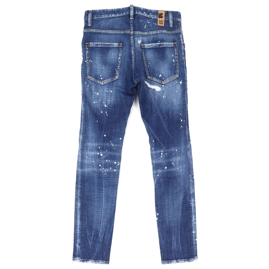 Discounted Great DSQUARED2 Denim pants SUPER TWINKY JEANS Damage processing 42 S74LB1327