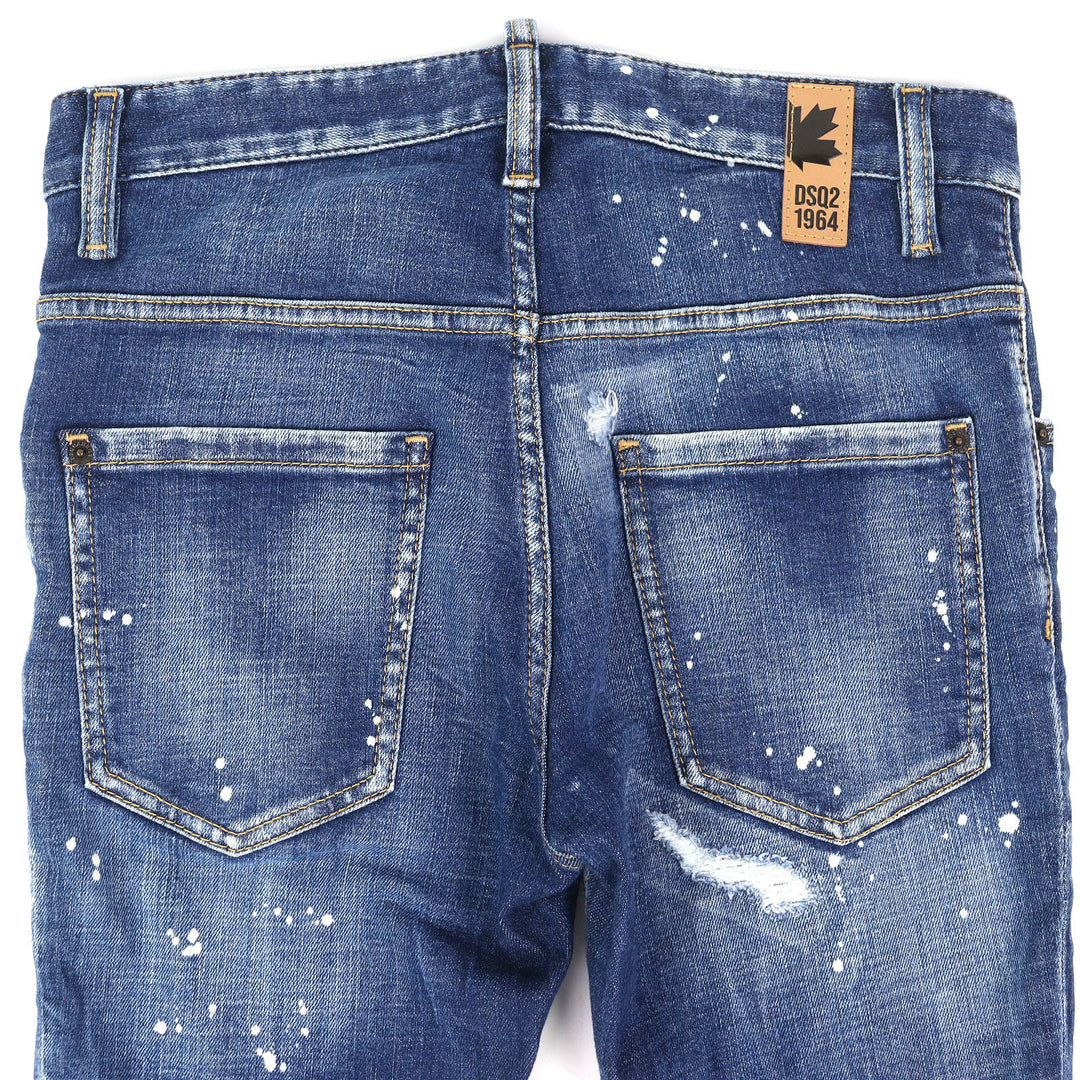 Discounted Great DSQUARED2 Denim pants SUPER TWINKY JEANS Damage processing 42 S74LB1327
