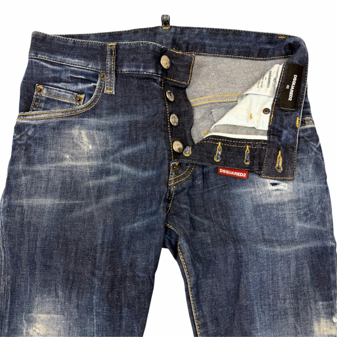 Discounted Great DSQUARED2 Denim pants Super Twinky Jean Distressed Skinny Jeans