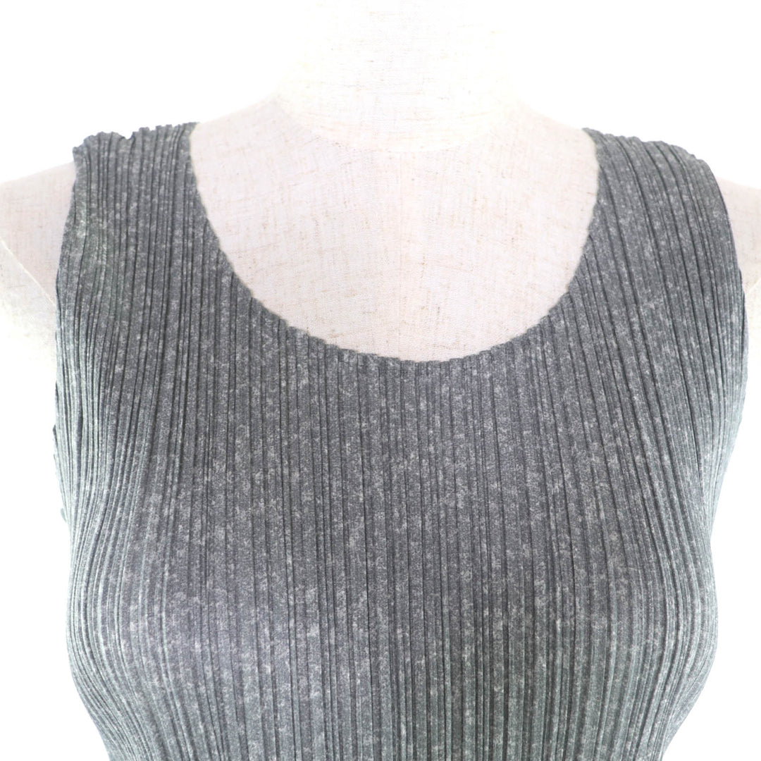 Excellent PLEATS PLEASE one piece gray polyester Women 4 PP01-JH168