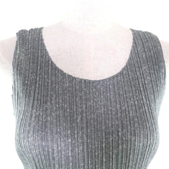 Excellent PLEATS PLEASE one piece gray polyester Women 4 PP01-JH168