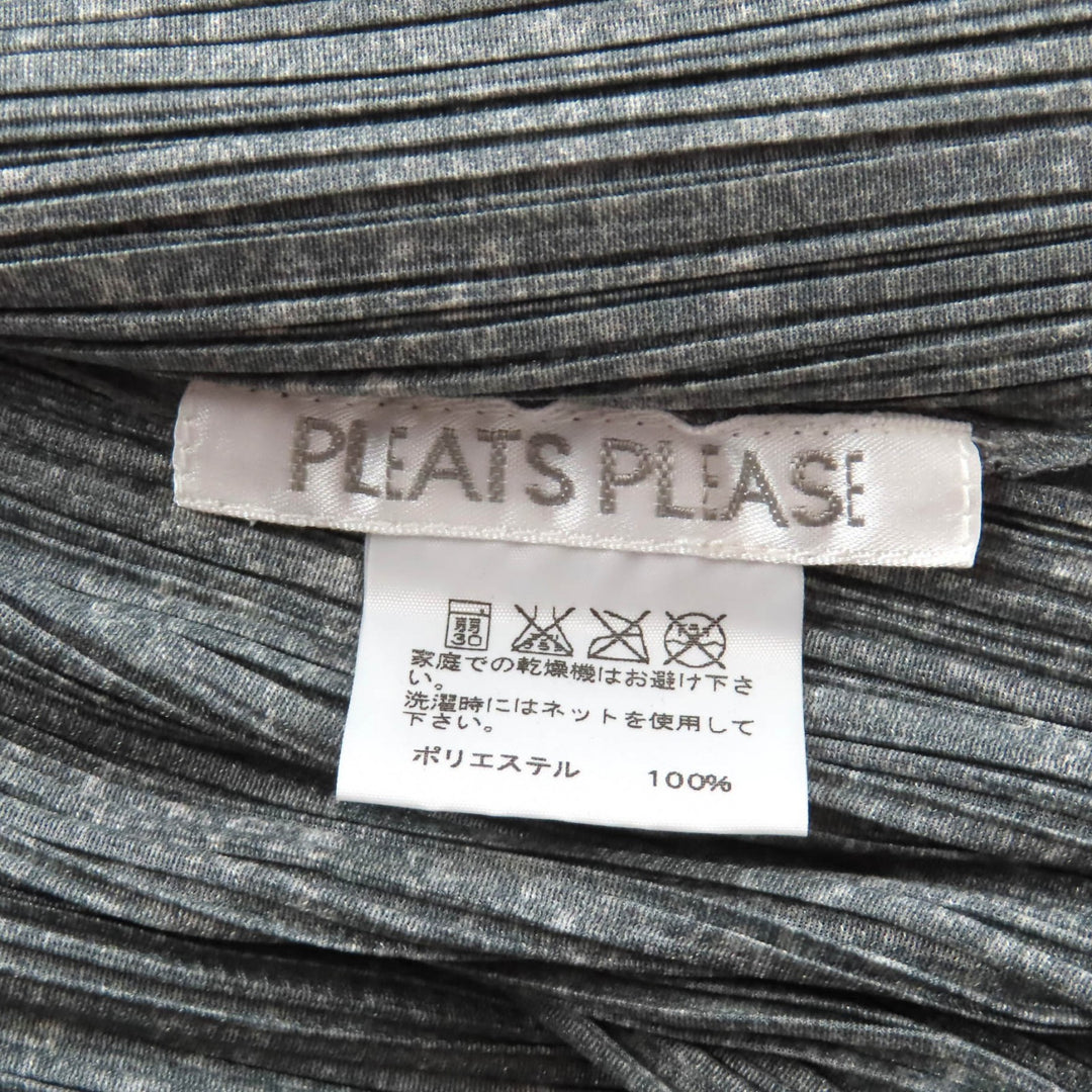 Excellent PLEATS PLEASE one piece gray polyester Women 4 PP01-JH168