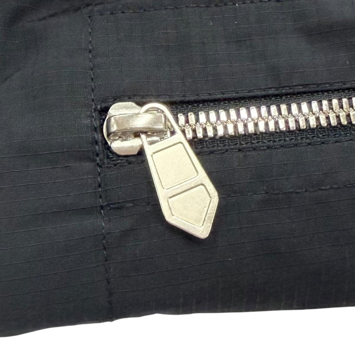 Great HERMES Blouson collarless jacket Navy cotton mens 50