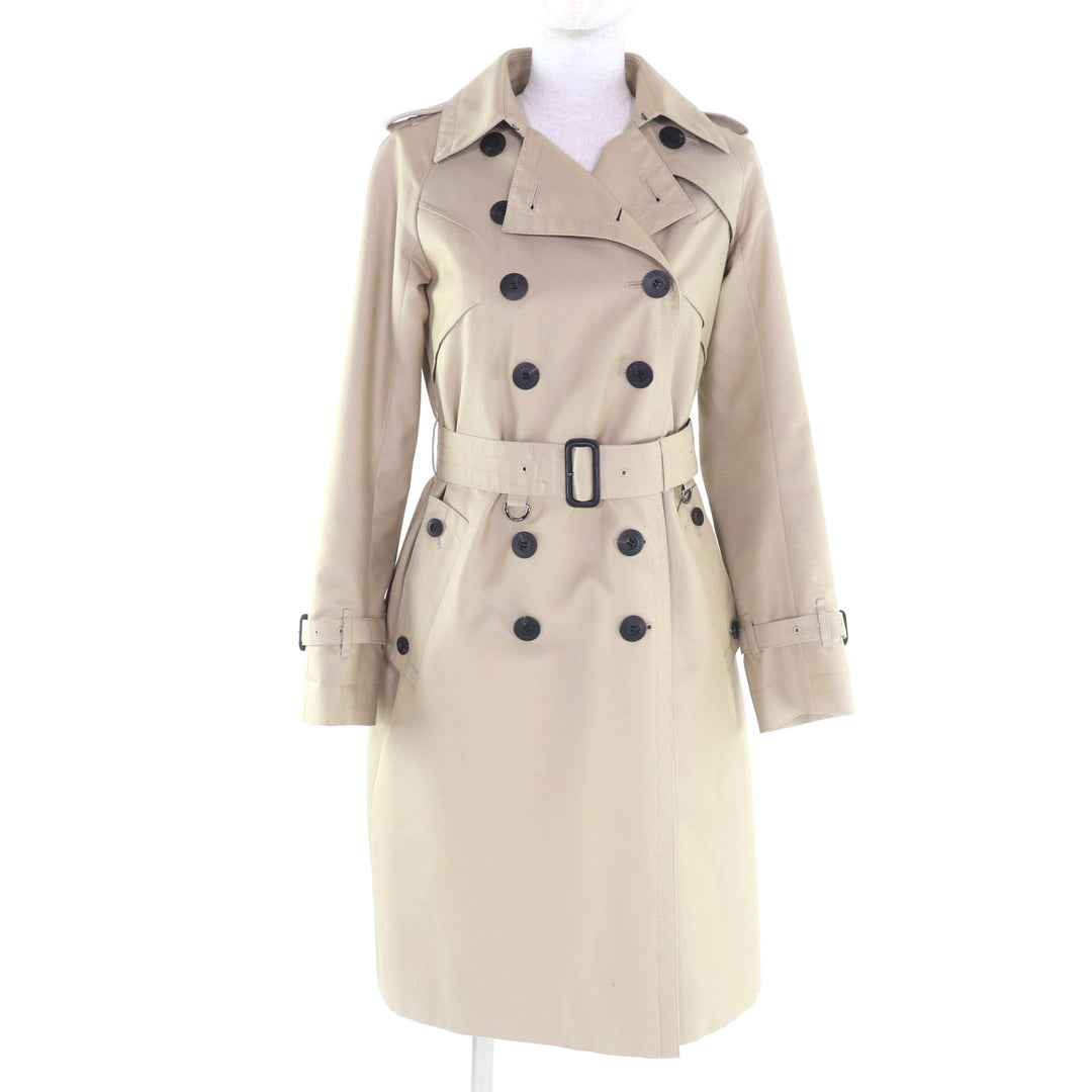 Great Aquascutum trench coat beige cotton Women 4 1571000-83
