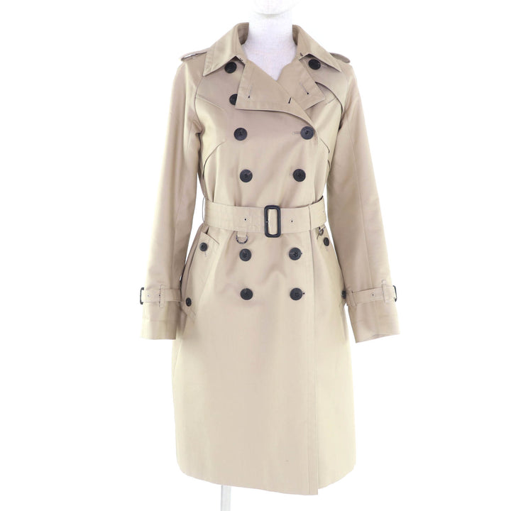 Great Aquascutum trench coat beige cotton Women 4 1571000-83