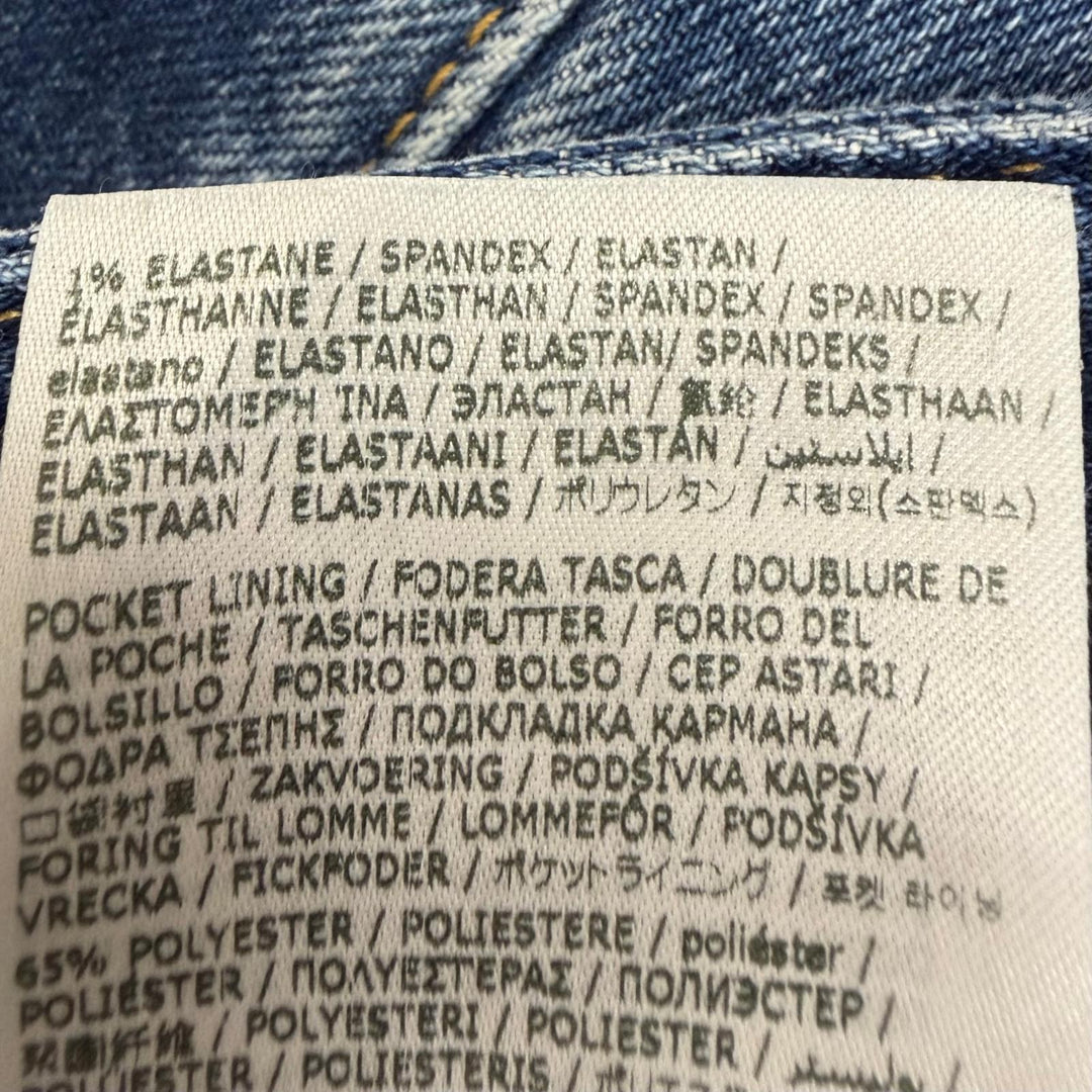 Discounted Great DSQUARED2 Denim pants Skater Jean Damage processing Indigo
