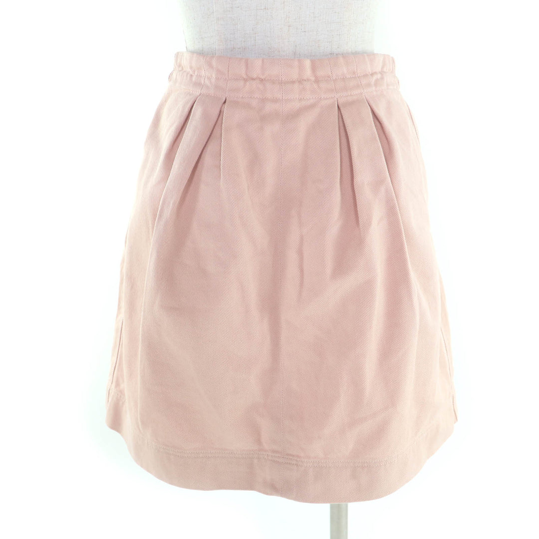Great FENDI skirt pink cotton Women 38 FQ7439