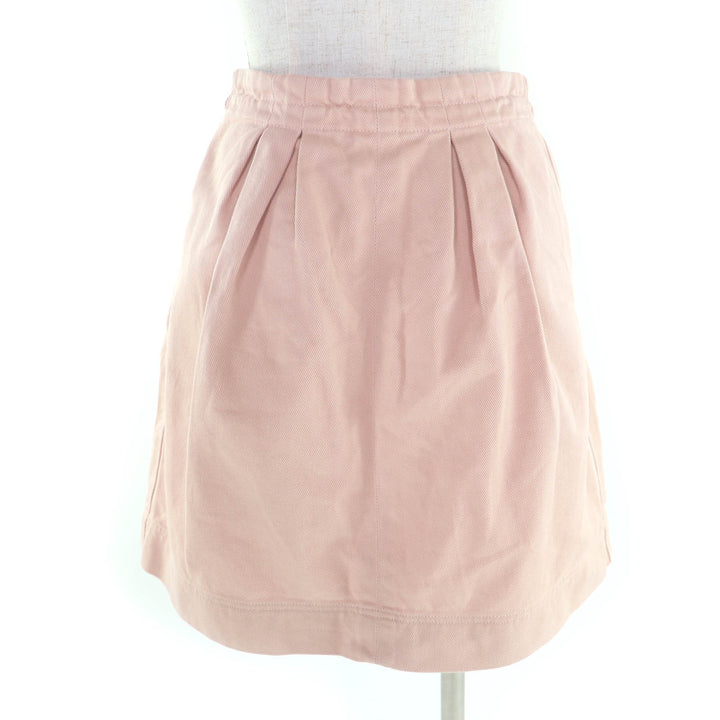 Great FENDI skirt pink cotton Women 38 FQ7439