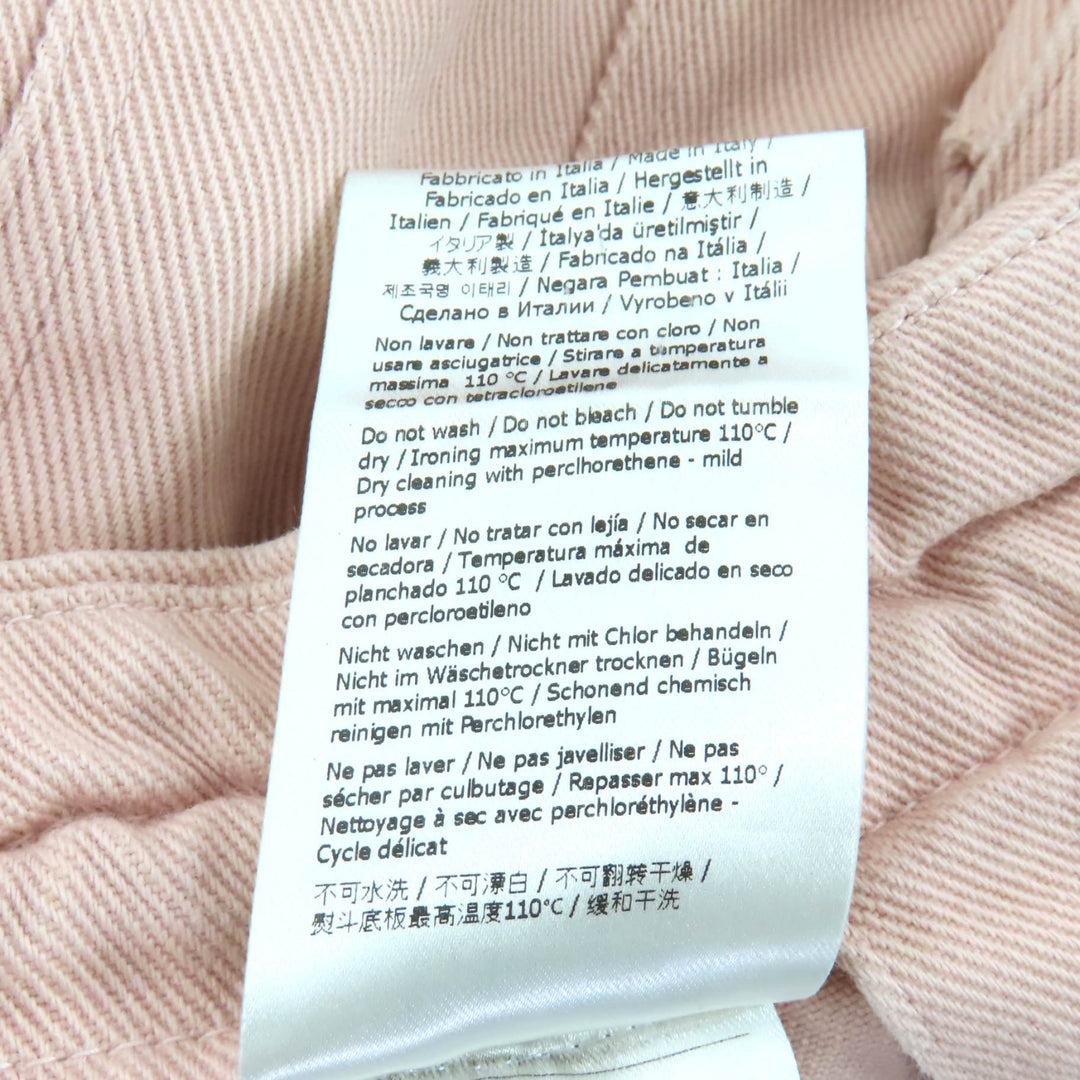 Great FENDI skirt pink cotton Women 38 FQ7439