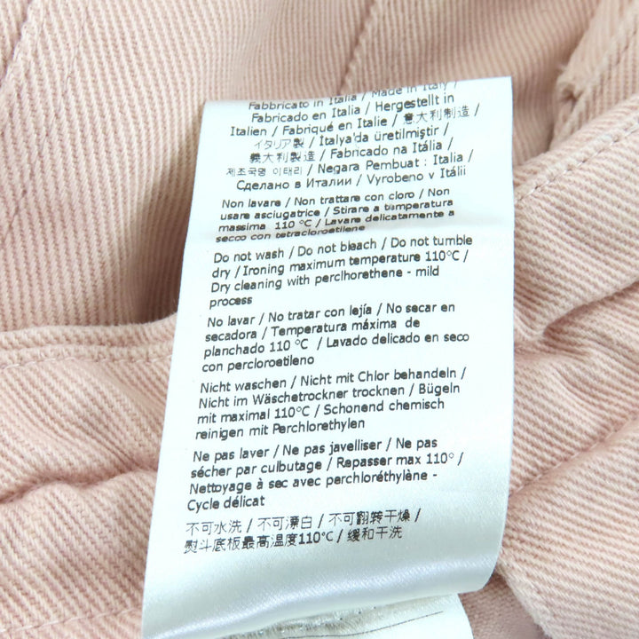 Great FENDI skirt pink cotton Women 38 FQ7439