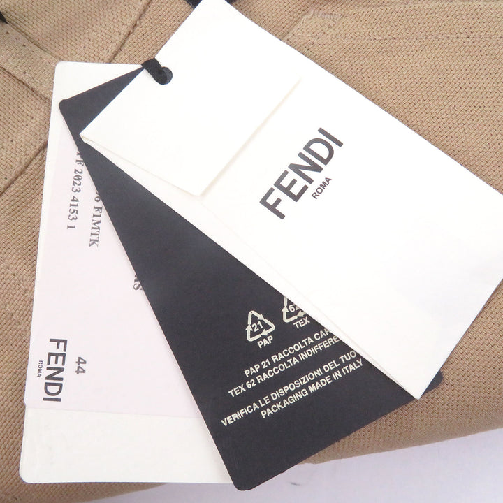 Pristine FENDI Pants Work Painter Bermuda Canvas Half beige