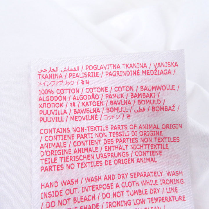 Excellent MARNI Long sleeve shirt Zip up white cotton mens 46 CUMU0297P0