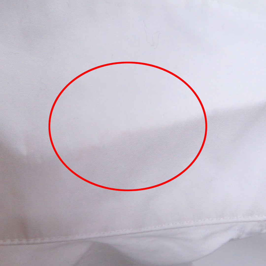 Excellent MARNI Long sleeve shirt Zip up white cotton mens 46 CUMU0297P0