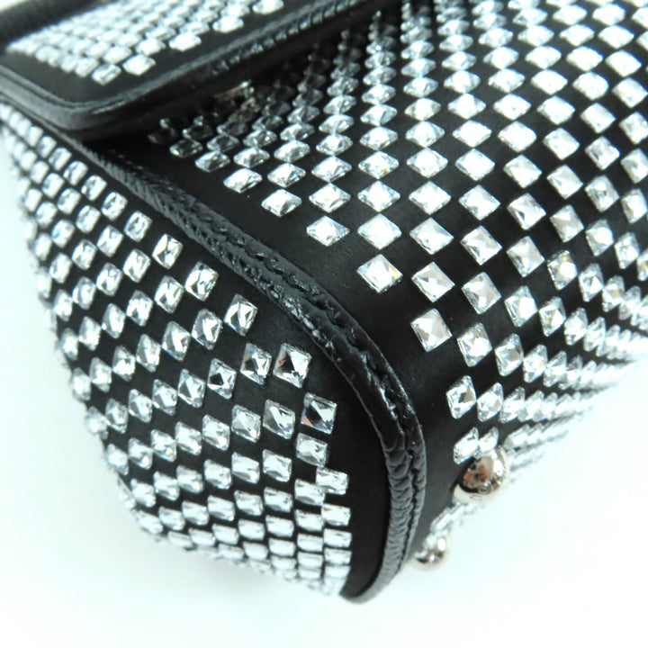 Excellent DOLCE&GABBANA Shoulder Bag black leather Women