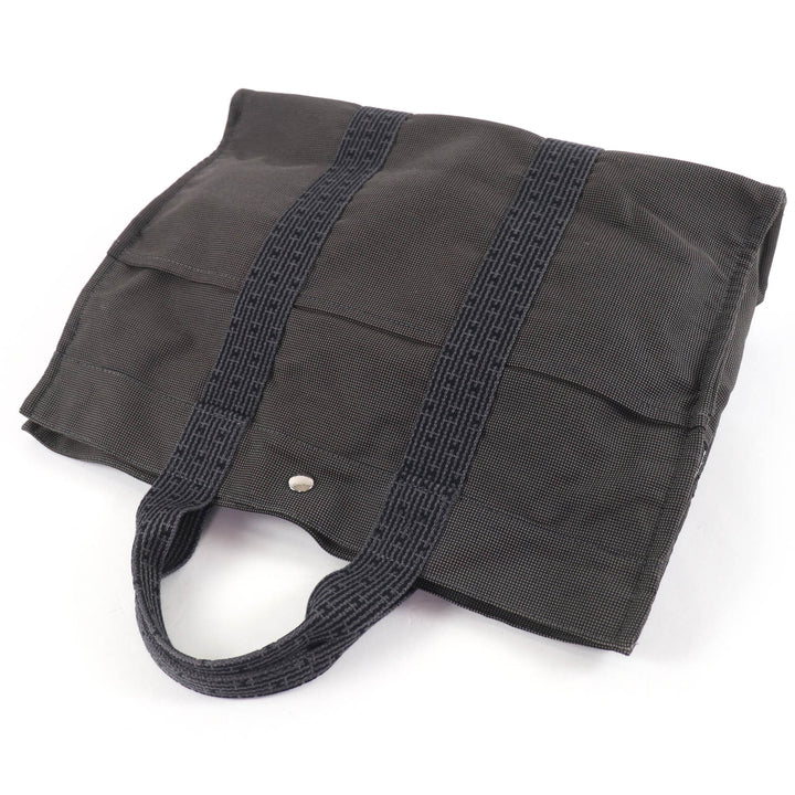 Great HERMES Tote Bag Her Line MM Key and padlock included. Serie Metal canvas