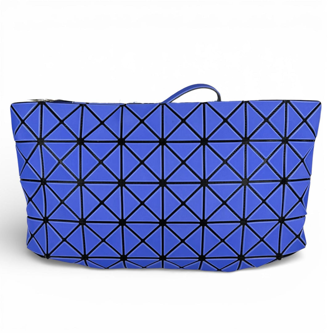 Excellent BAOBAO ISSEY MIYAKE Clutch bag Triangle Piece blue PVC BB61-AG521