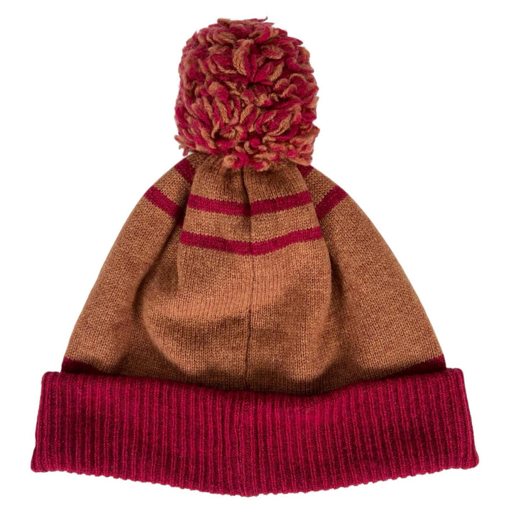 Great Vivienne Westwood Scarf OrbPattern Pom-Pom Scarf and Knit Hat 2-Piece Set