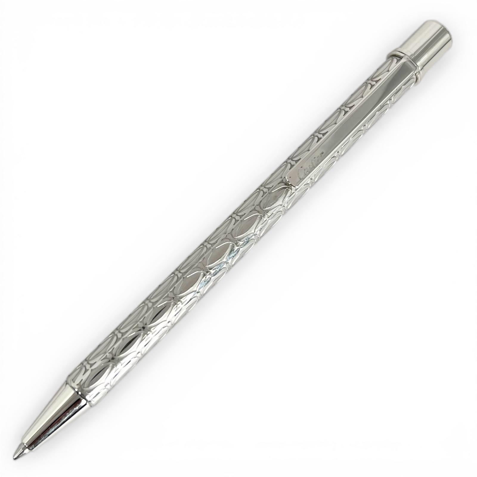 Very Good Cartier Ballpoint pen Happy Birthday 2C C de Cartier