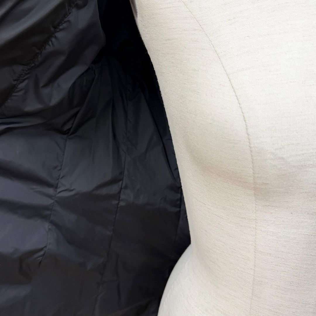 Very Good MONCLER down coat FLAMMETTE black Nylon Women 0
