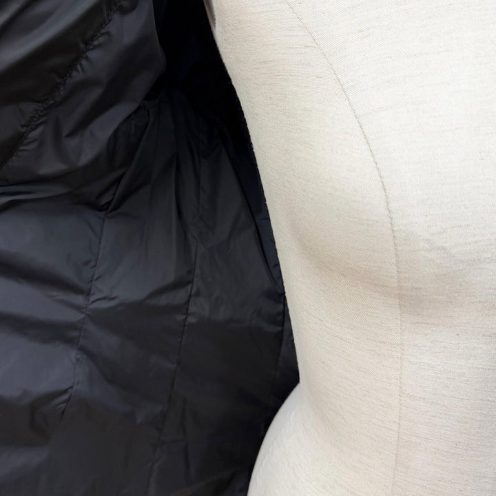 Very Good MONCLER down coat FLAMMETTE black Nylon Women 0