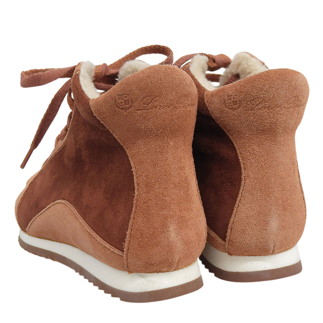 Excellent Loro Piana sneakers Brown Mouton Women 36