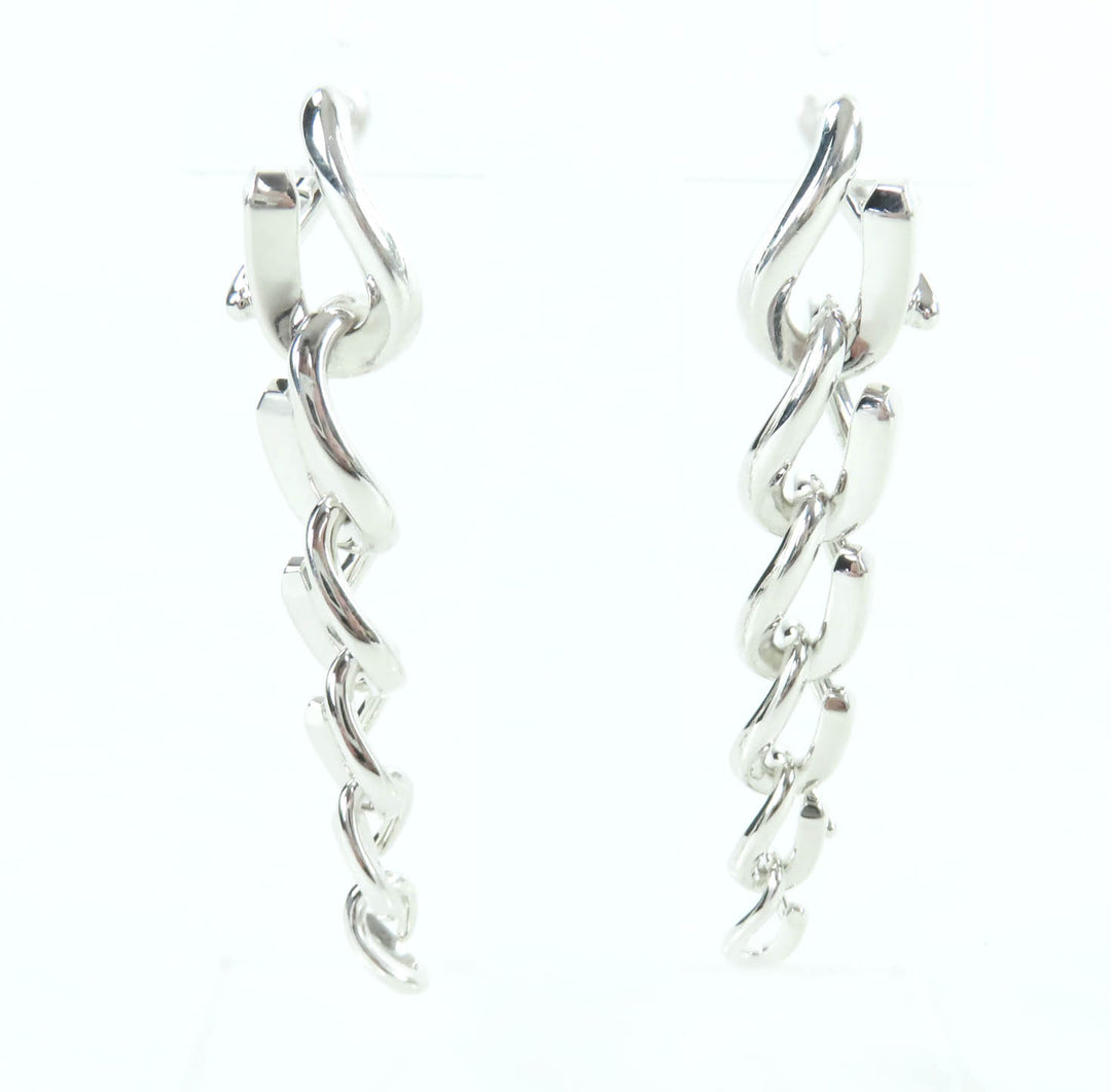 Excellent TIFFANY&Co. Pierce Forge Drop Link Silver AG925 Women