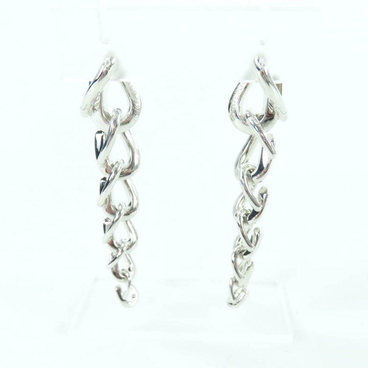 Excellent TIFFANY&Co. Pierce Forge Drop Link Silver AG925 Women