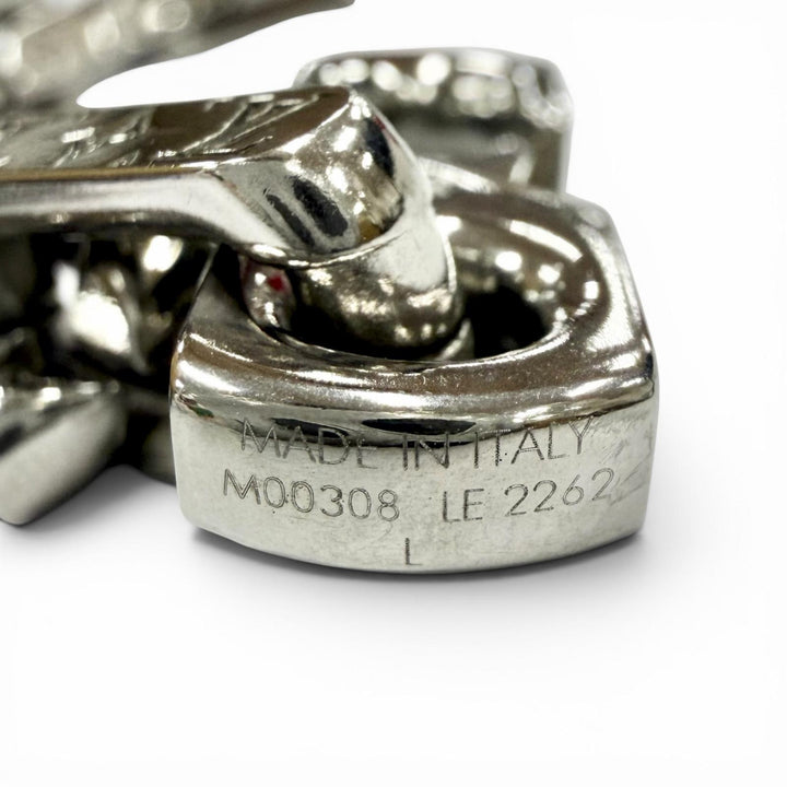 Excellent LOUIS VUITTON bracelet Bracelet Chain Monogram Silver metal L M00308
