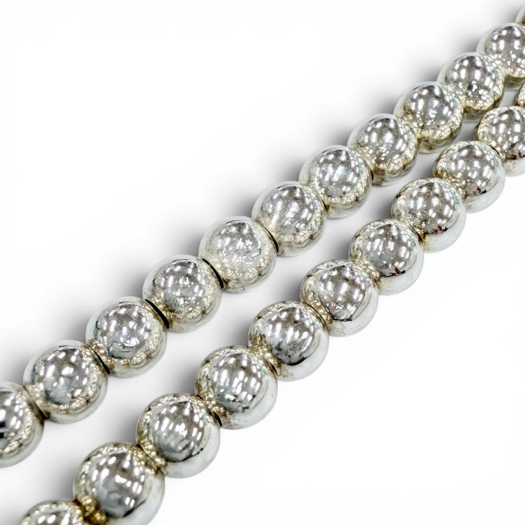 Excellent TIFFANY&Co. bracelet mini heart tag beads Silver AG925 Women