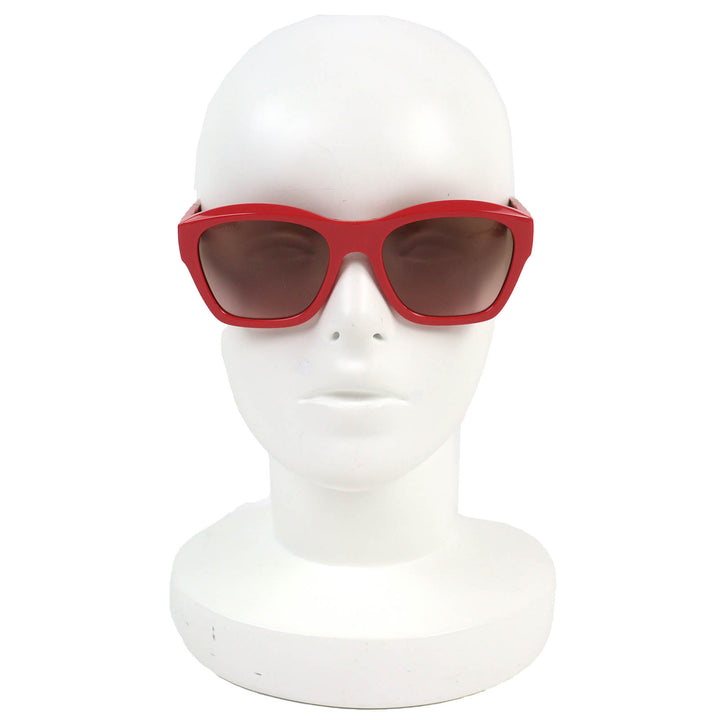 Excellent CHANEL COCO Mark Matelasse Square Shape Folding Sunglasses pink 71692