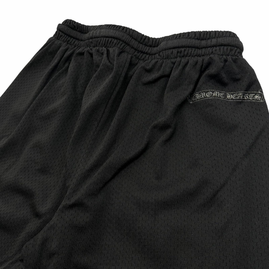 Very Good CHROME HEARTS Shorts black Nylon mens XS