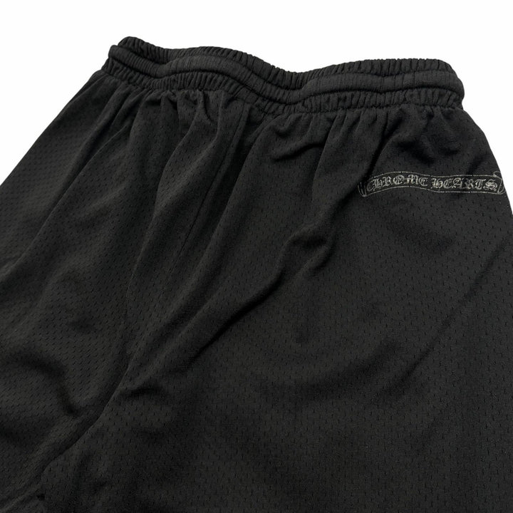 Very Good CHROME HEARTS Shorts black Nylon mens XS