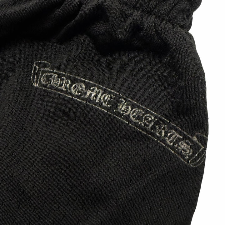 Very Good CHROME HEARTS Shorts black Nylon mens XS