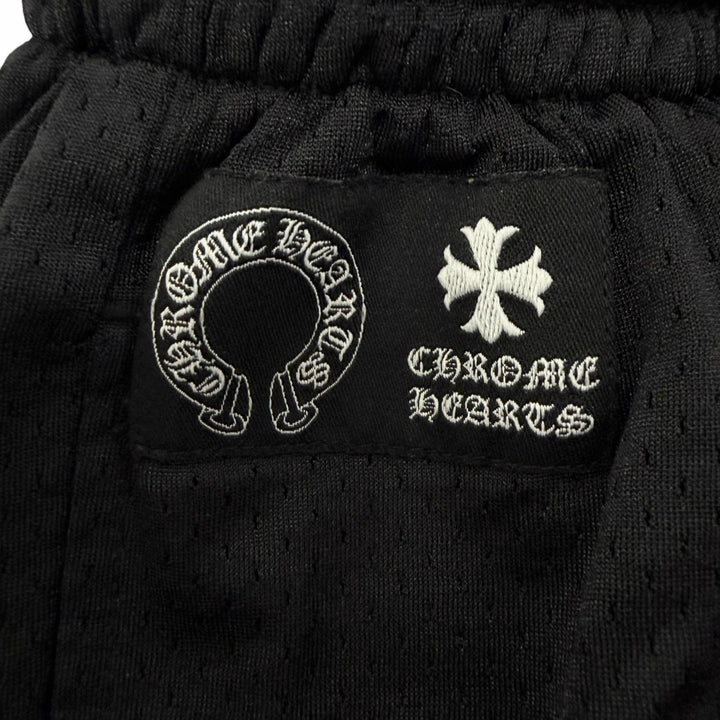 Very Good CHROME HEARTS Shorts black Nylon mens XS