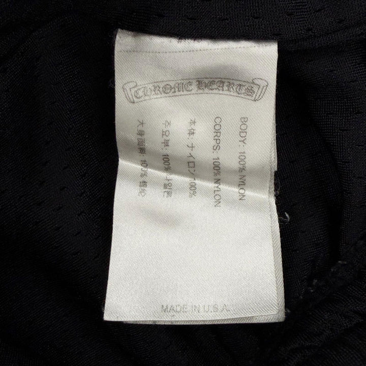 Very Good CHROME HEARTS Shorts black Nylon mens XS