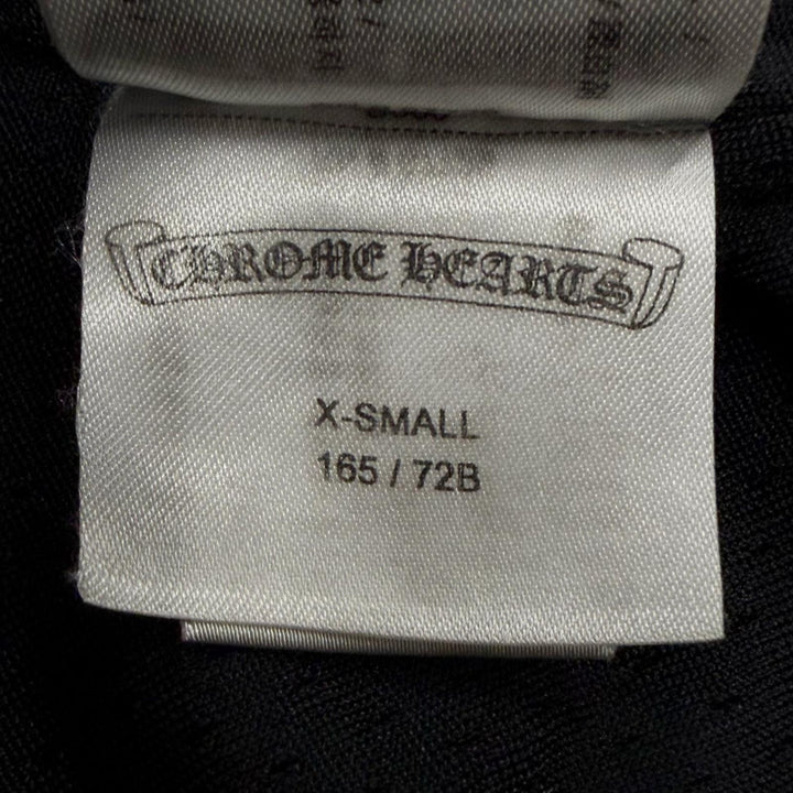 Very Good CHROME HEARTS Shorts black Nylon mens XS