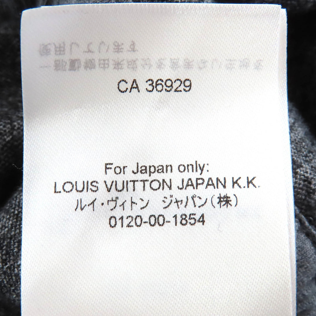Excellent LOUIS VUITTON one piece Prince of Wales Hoodie Dress S 1AC3MF