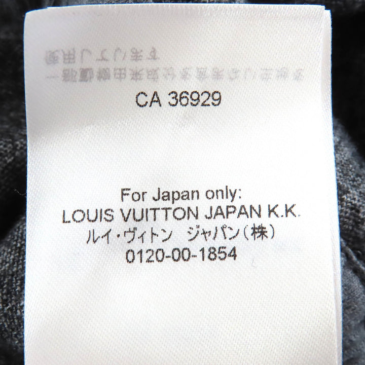 Excellent LOUIS VUITTON one piece Prince of Wales Hoodie Dress S 1AC3MF