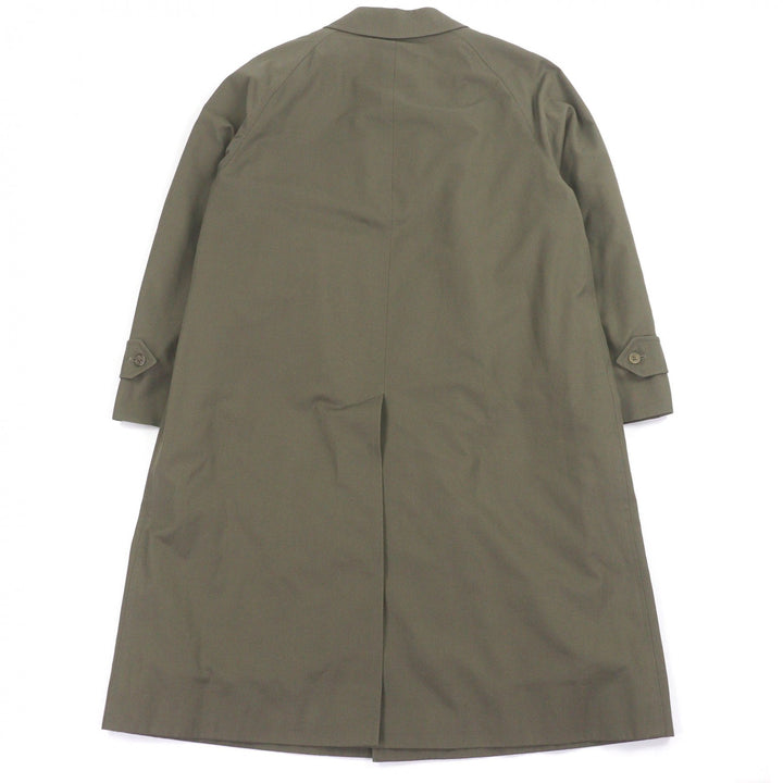 Great Burberrys coat Nova check pattern lining with fly front khaki