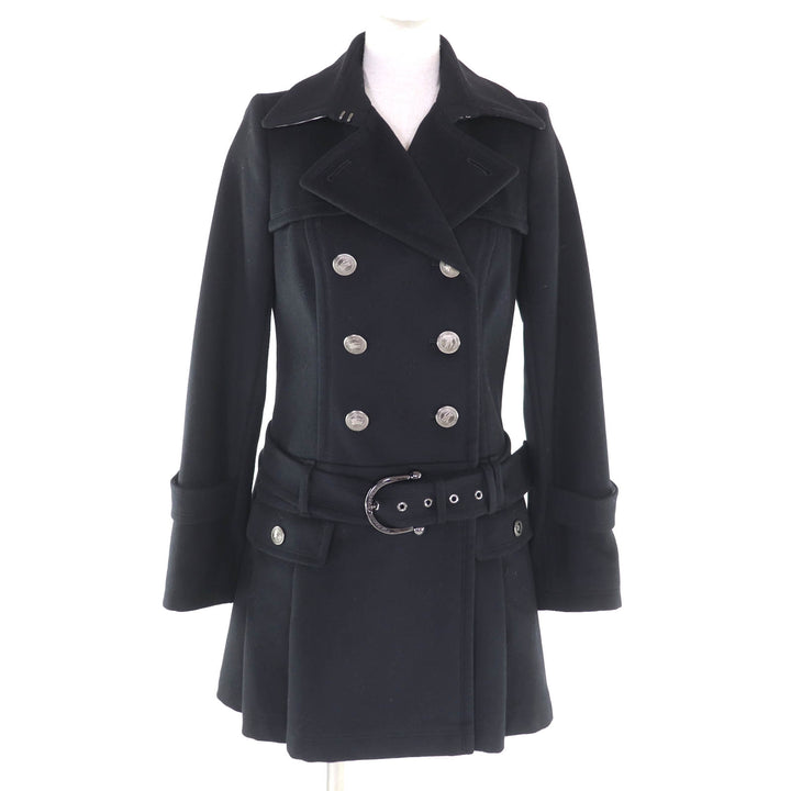 Excellent BURBERRY BLUE LABEL coat black wool Women 38 FNF04-716-09