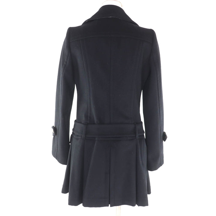 Excellent BURBERRY BLUE LABEL coat black wool Women 38 FNF04-716-09