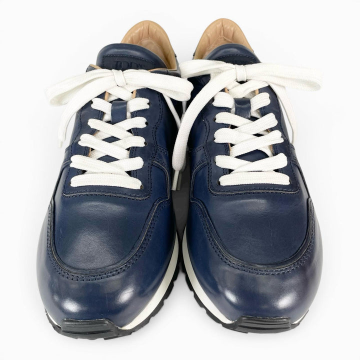 Excellent TOD’S sneakers ALLACCIATA ACTIVE FONDO SPORTIVO Navy leather mens 7