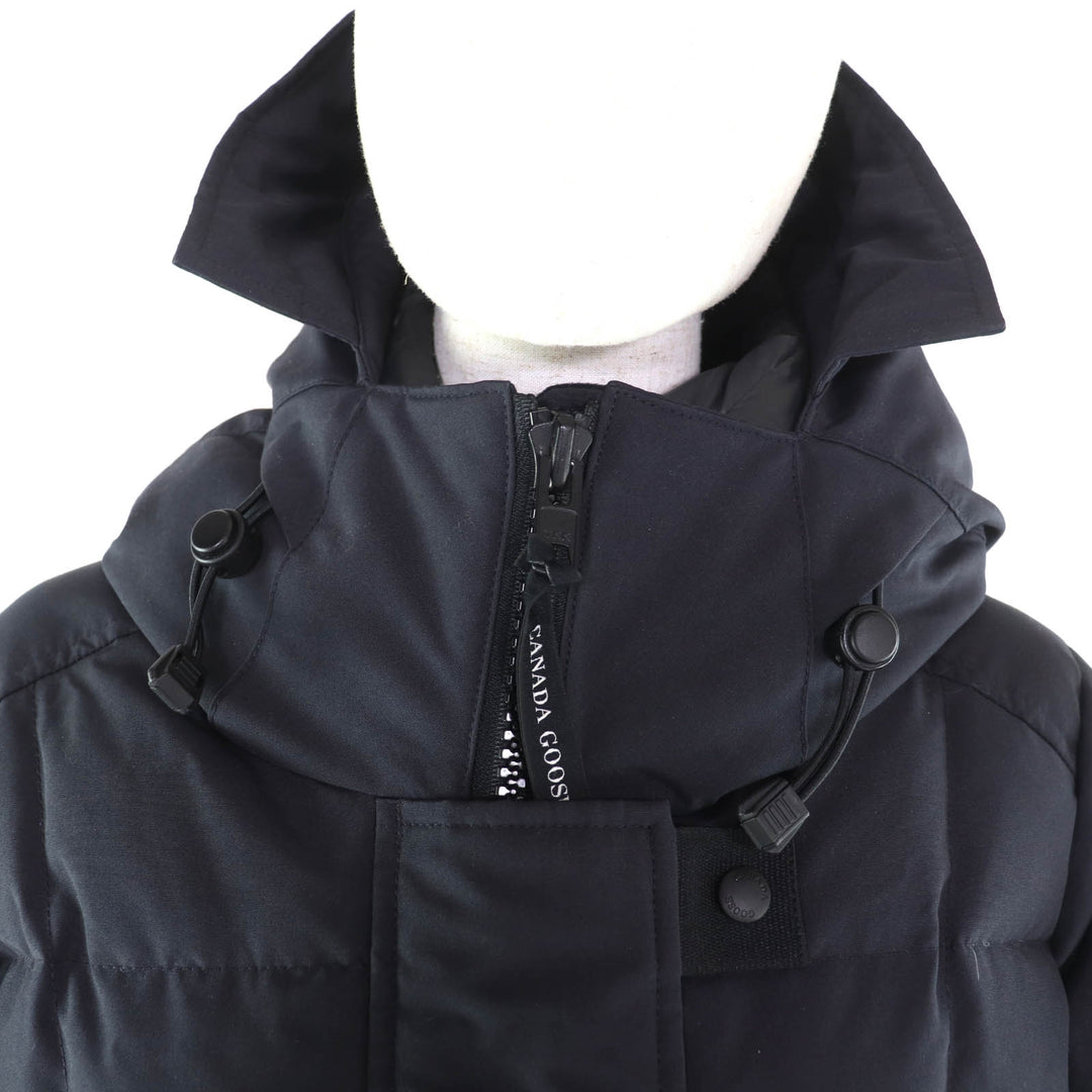 Excellent CANADA GOOSE down coat ELMWOOD PARKA Navy polyester Women M 3815L