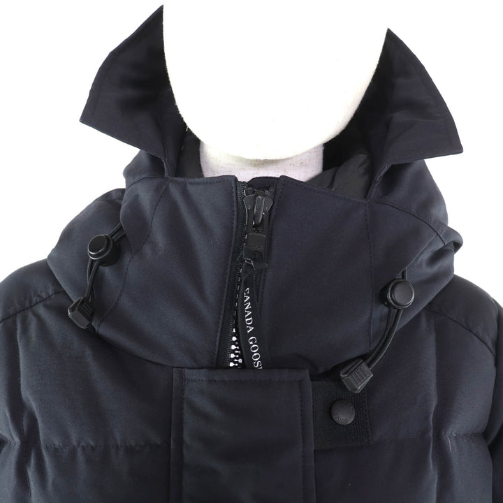 Excellent CANADA GOOSE down coat ELMWOOD PARKA Navy polyester Women M 3815L