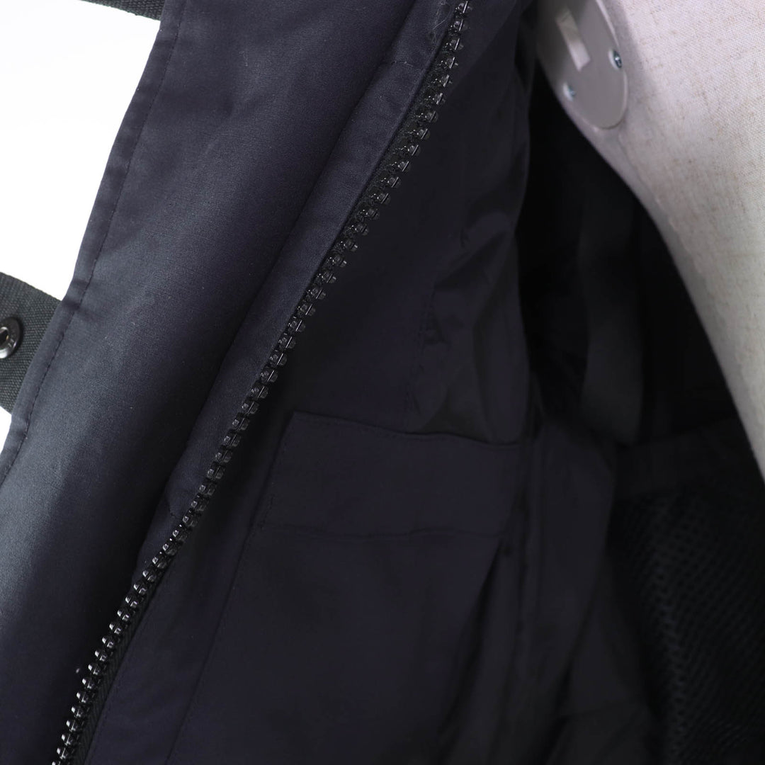 Excellent CANADA GOOSE down coat ELMWOOD PARKA Navy polyester Women M 3815L