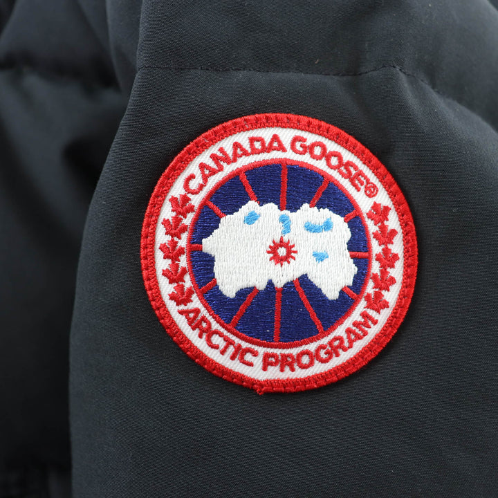 Excellent CANADA GOOSE down coat ELMWOOD PARKA Navy polyester Women M 3815L