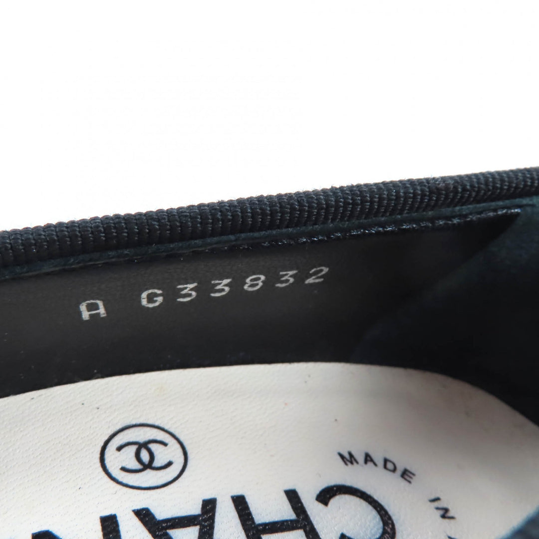 Excellent CHANEL pumps black Women 35.5 G33832